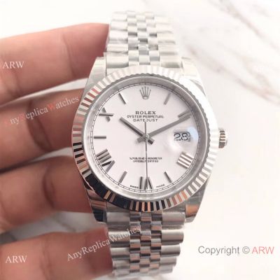 (EW) Rolex Datejust II Jubilee SS White Face Watch DJII 41mm ETA3255